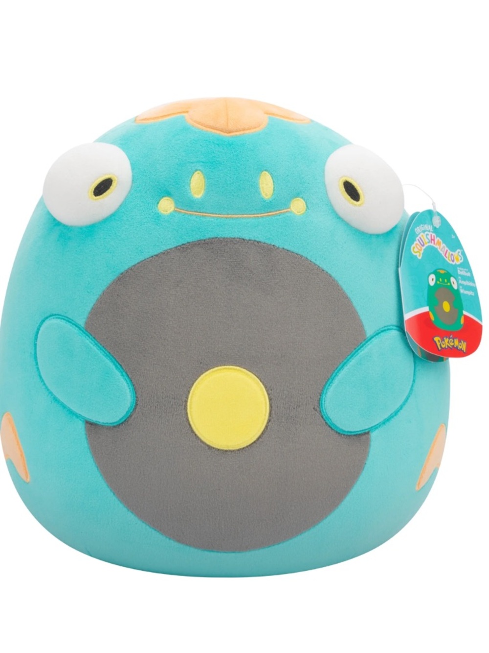 BUNDLE OF 2 Squishmallows Turquoise Watchog Plush and Pikatchu - Soft Kids Toy